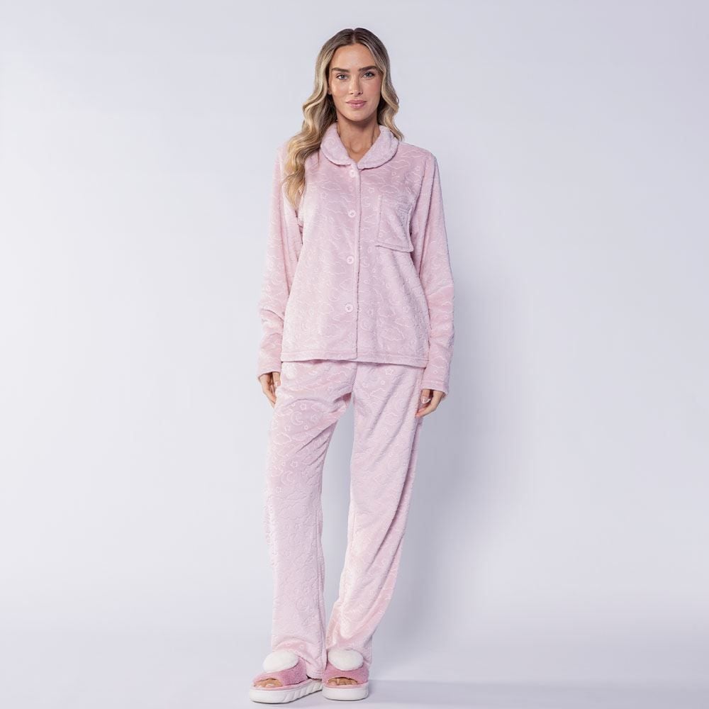 Pijama Feminino Americano Sleepy Panda Camila Moretti