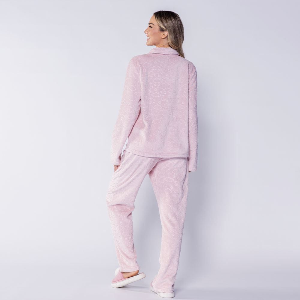 Pijama Feminino Americano Sleepy Panda Camila Moretti