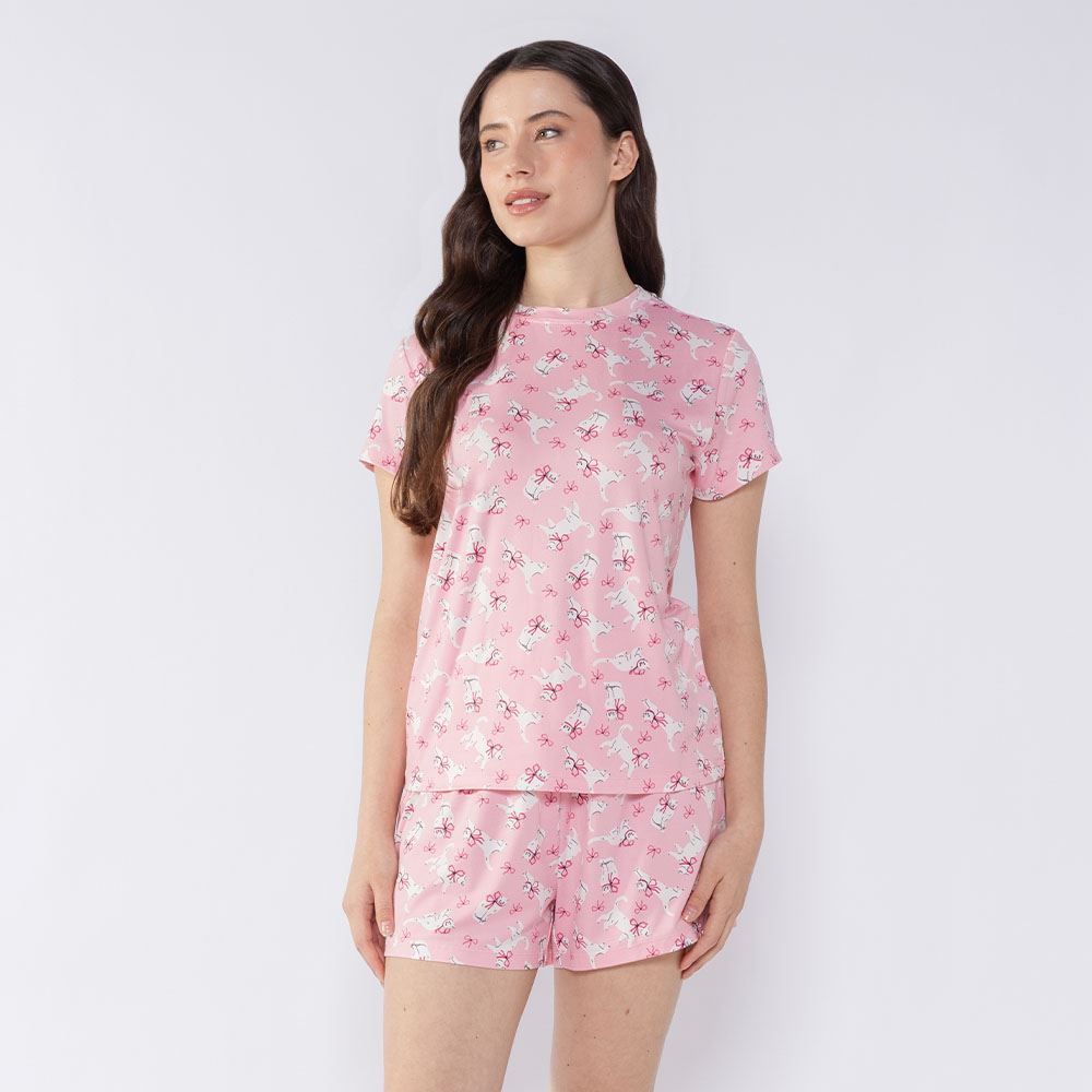 Pijama Feminino Curto Camila Moretti