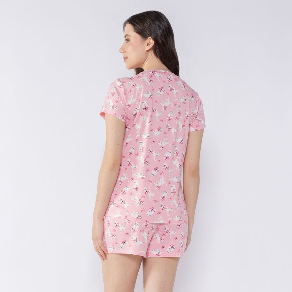 Pijama Feminino Curto Camila Moretti