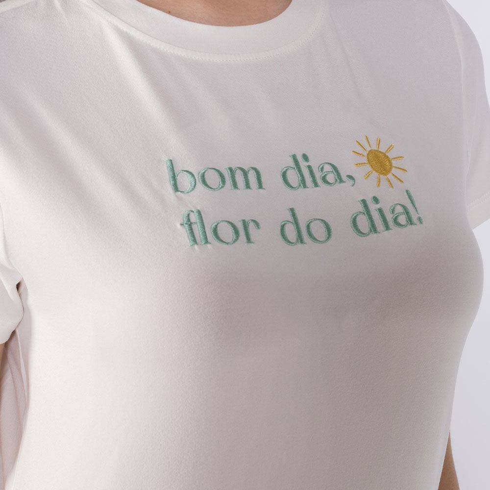 Pijama Feminino Curto Bom Dia Camila Moretti