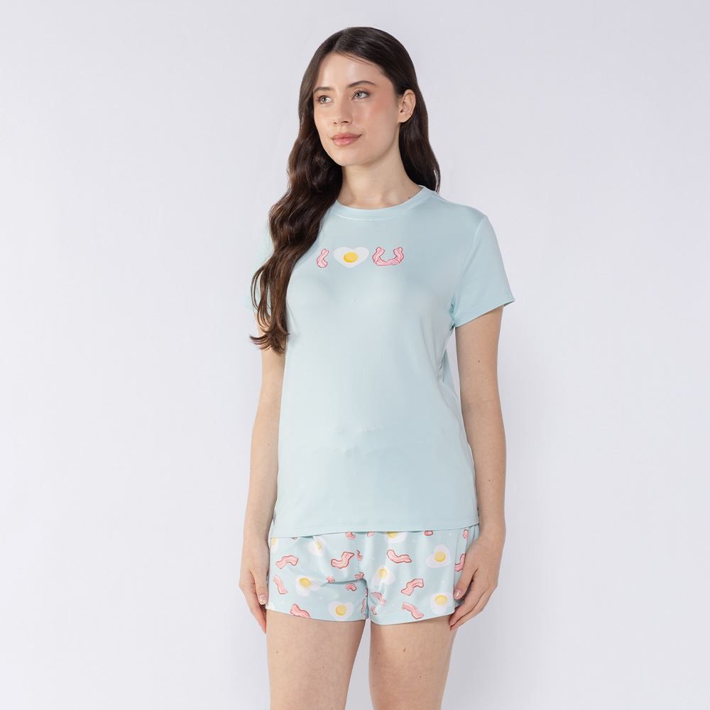 Pijama Feminino Curto Egg Camila Moretti