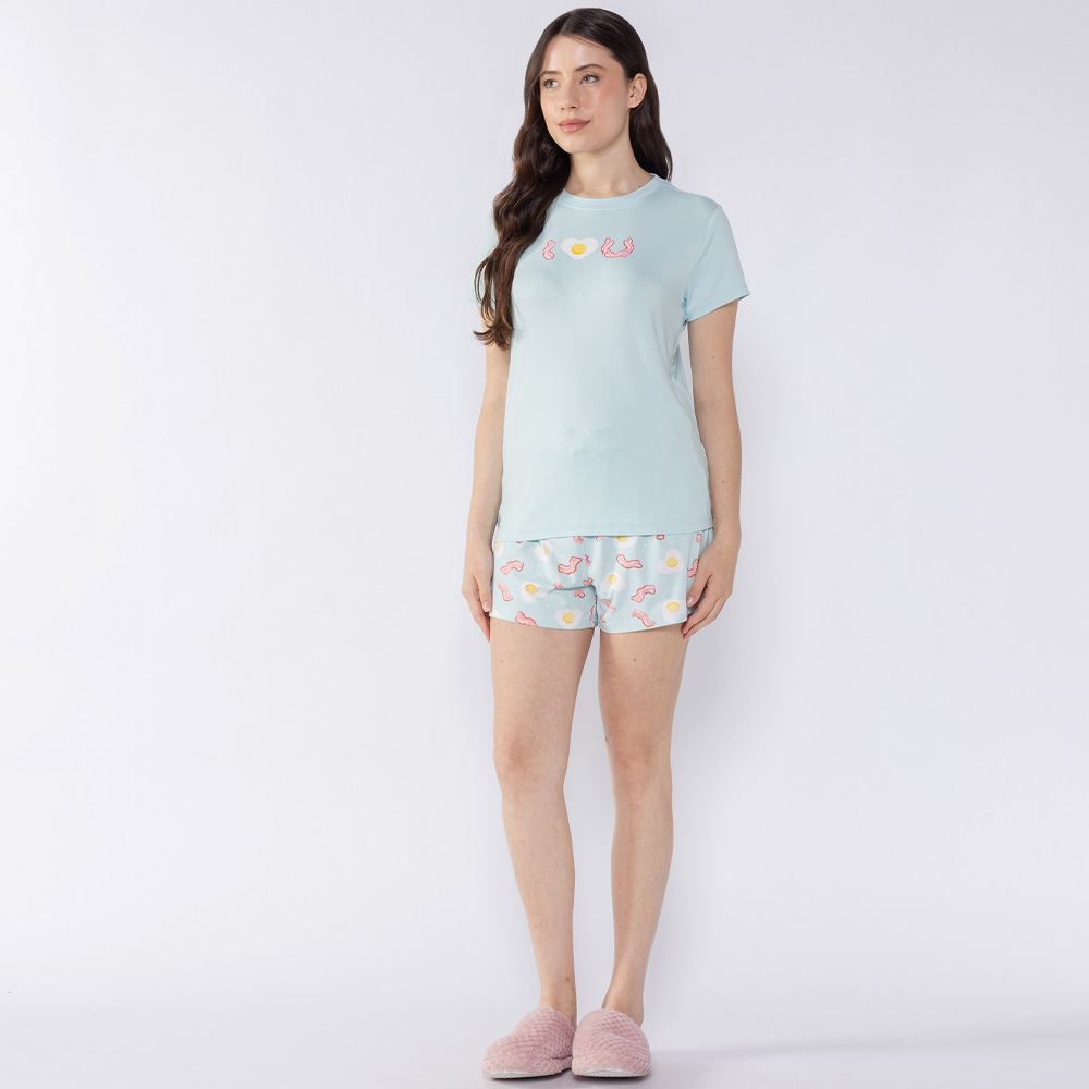 Pijama Feminino Curto Egg Camila Moretti