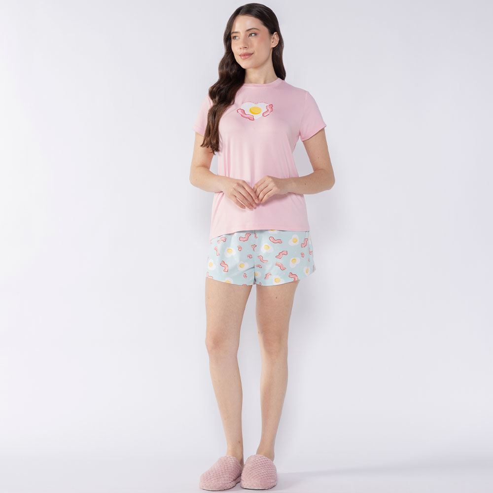 Pijama Feminino Curto Egg Camila Moretti