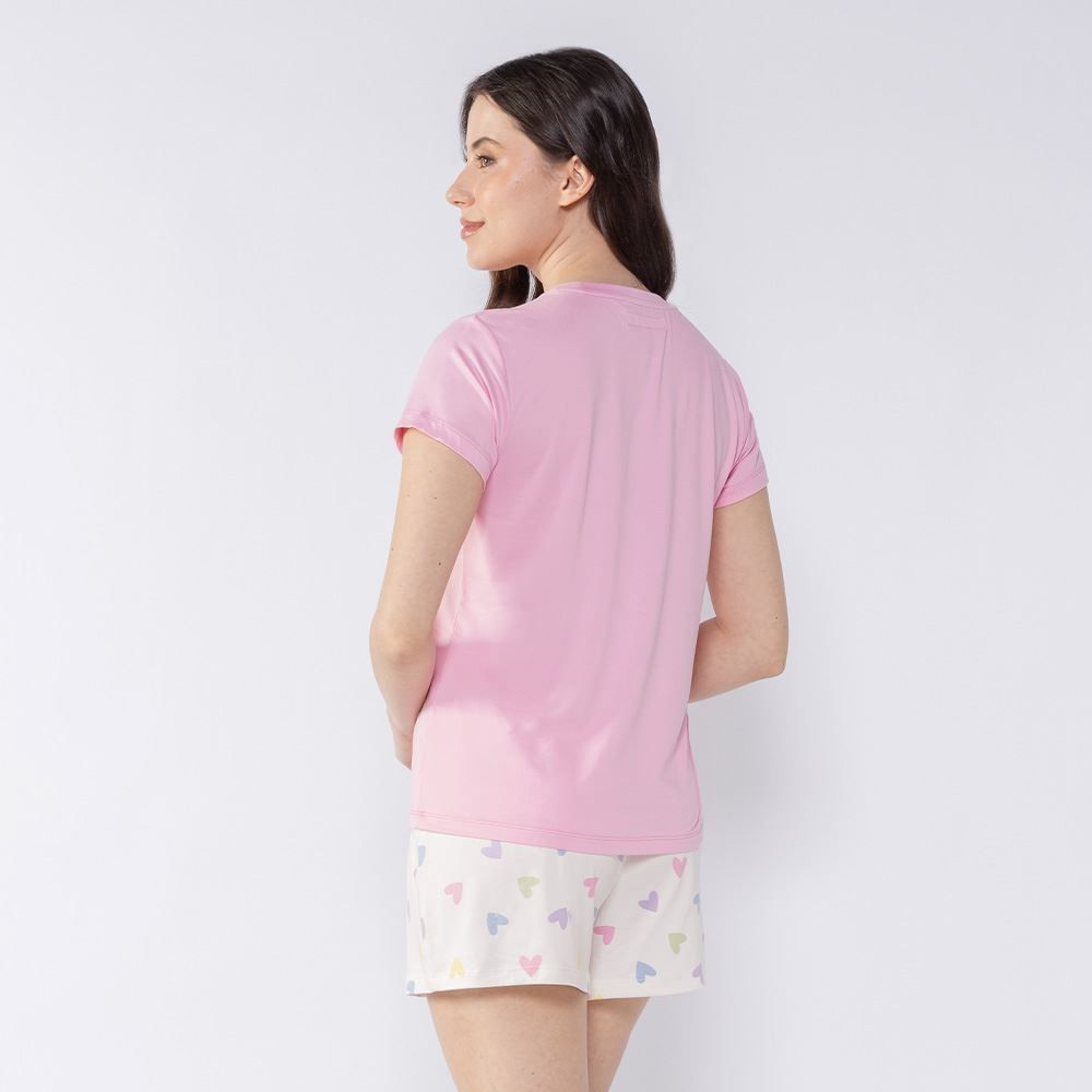 Pijama Feminino Curto Love Camila Moretti