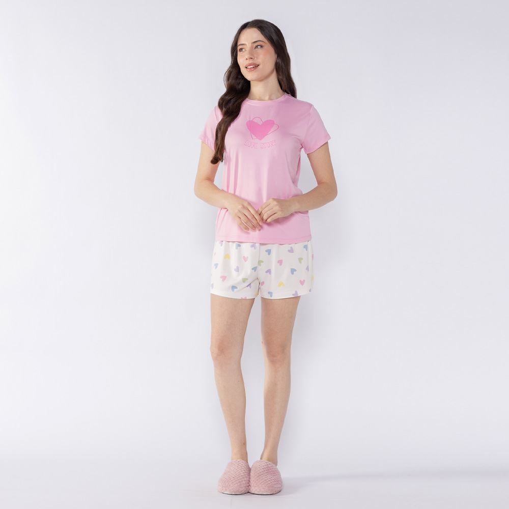 Pijama Feminino Curto Love Camila Moretti