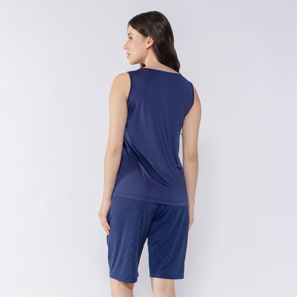 Pijama Feminino Regata Poá Holla