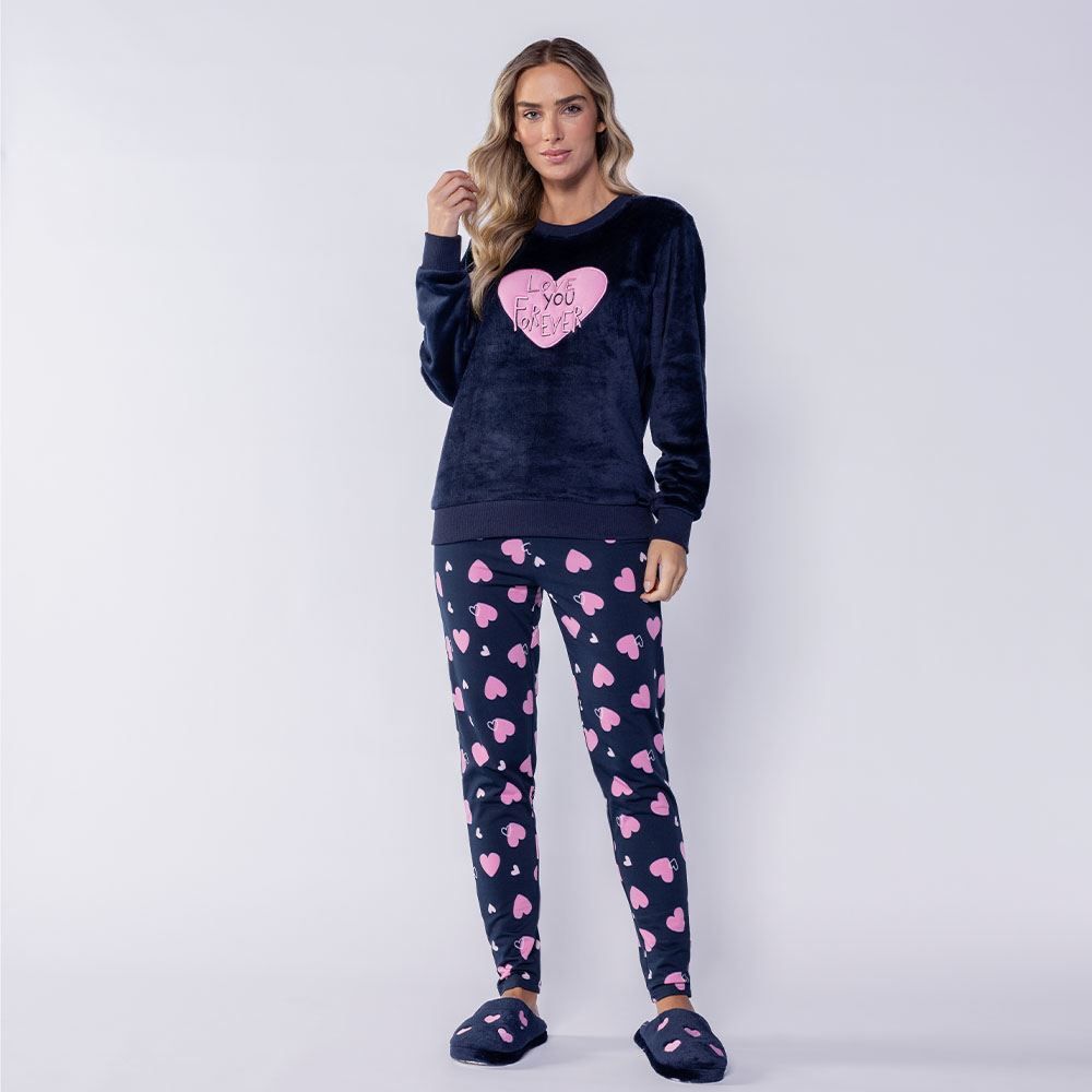 Pijama Feminino Longo In Love Camila Moretti