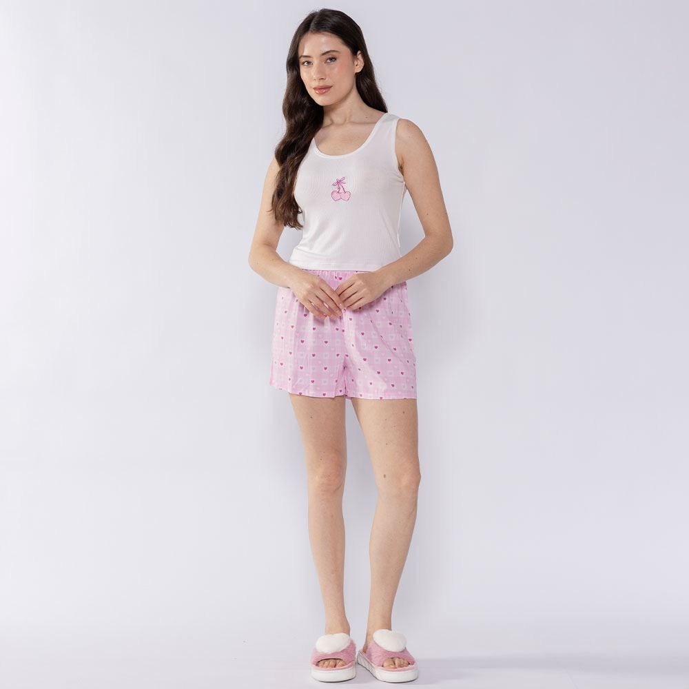 Pijama Feminino Regata Curto Camila Moretti