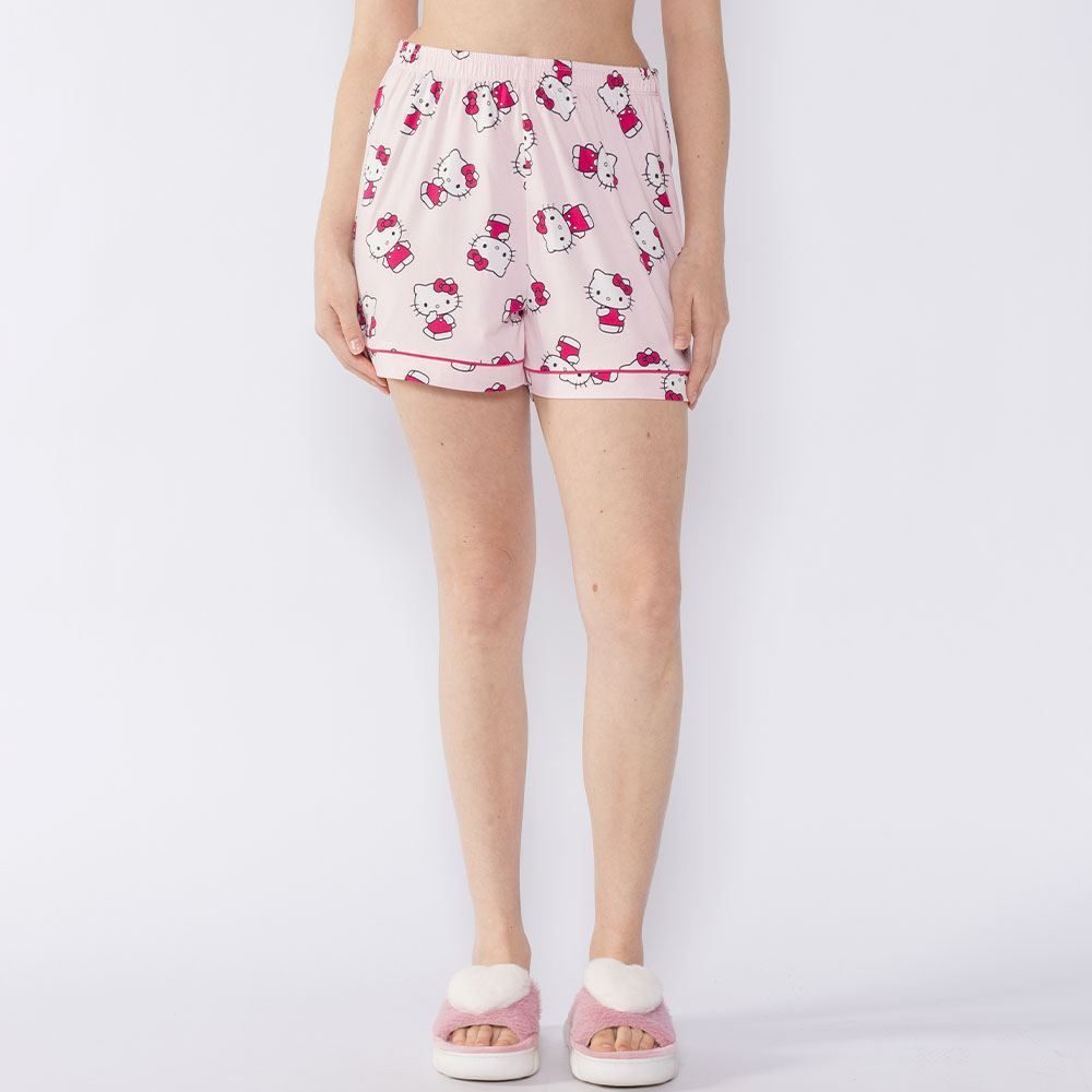 Pijama Hello Kitty Feminino Regata Cropped Sanrio