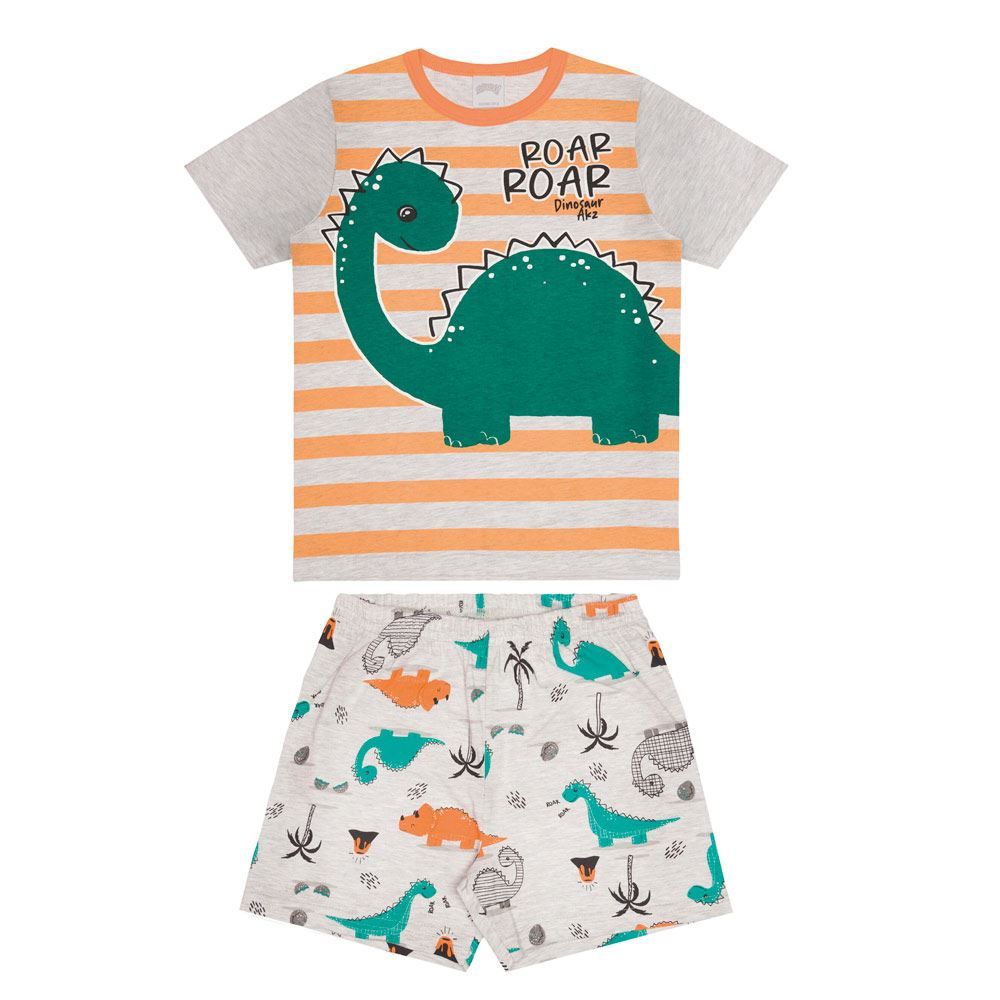 Pijama Infantil 04 a 10 Anos Manga Curta Alakazoo