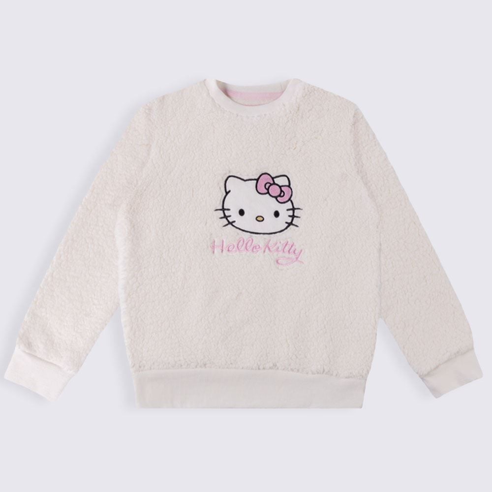 Pijama Infantil Menina 4 a 10 Anos Longo Em Sherpa Sanrio