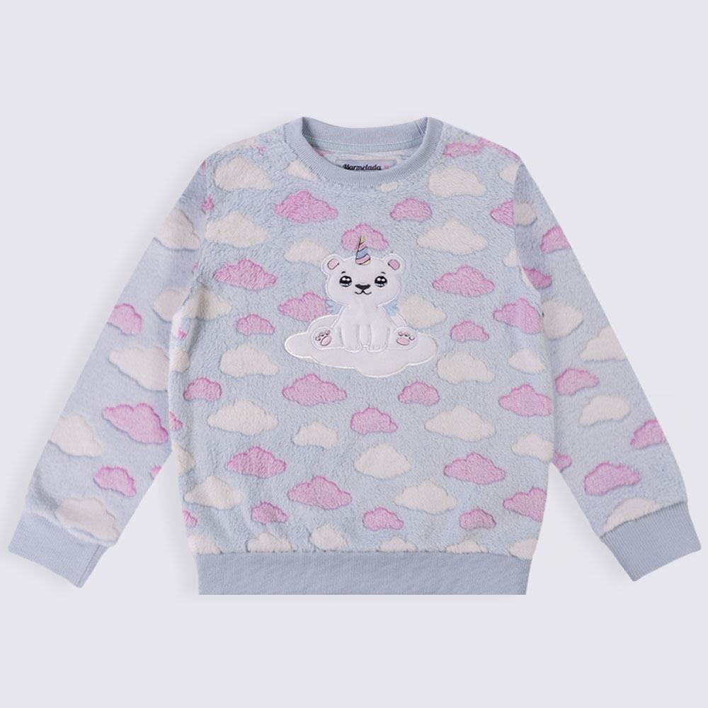 Pijama Infantil Menina 4 a 10 Anos Magic Sky Marmelada