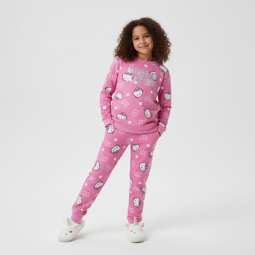 Pijama Infantil Menina 4 a 10 Anos Peletizado Sanrio