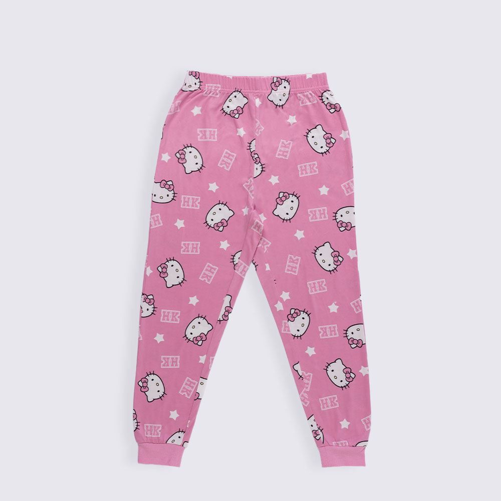 Pijama Infantil Menina 4 a 10 Anos Peletizado Sanrio
