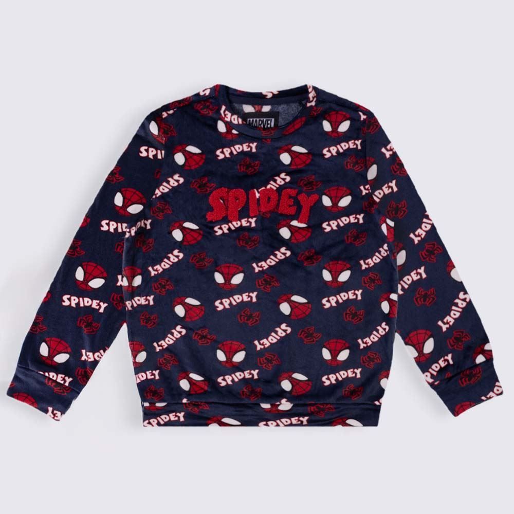 Pijama Infantil Menino 4 a 10 Anos Em Plush Marvel