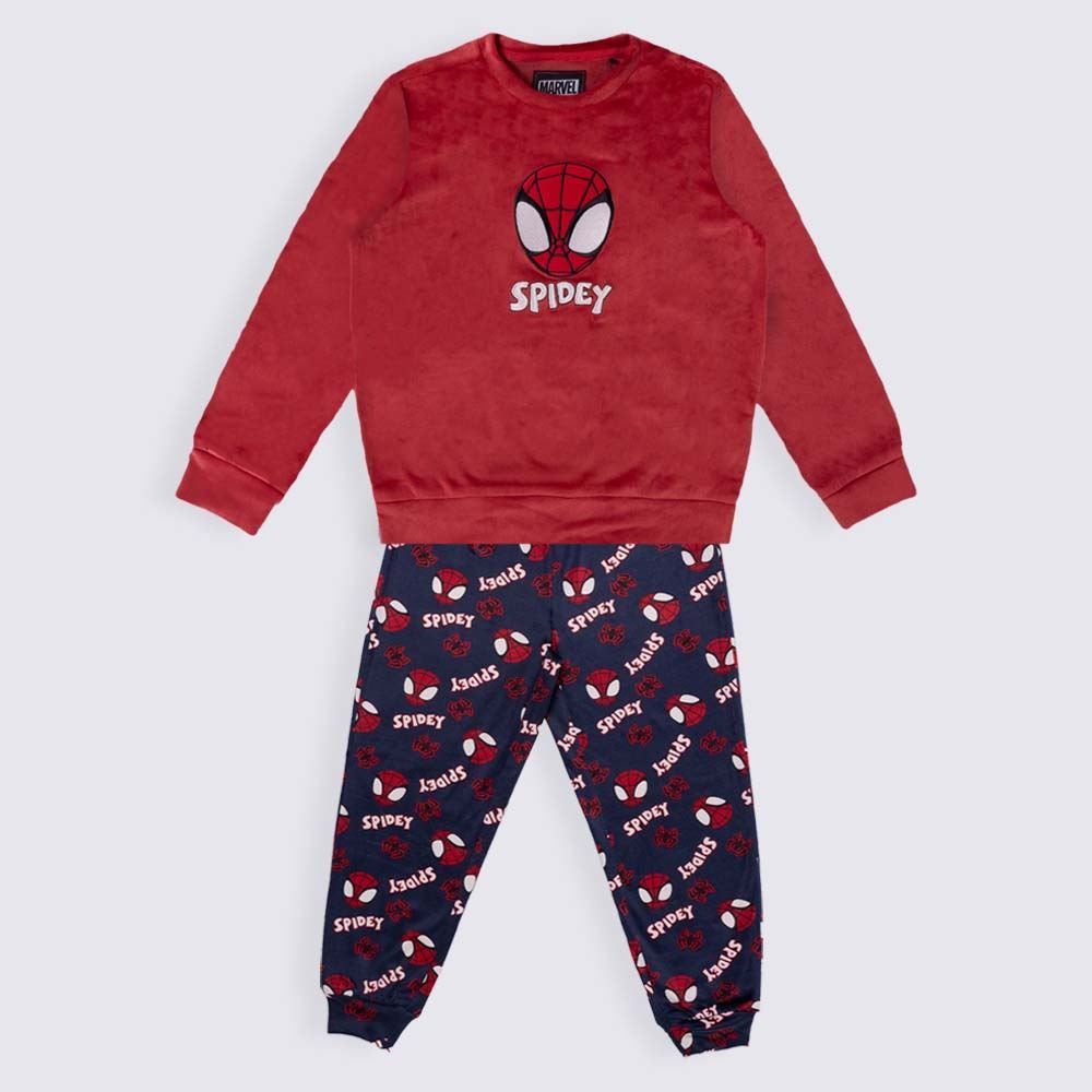 Pijama Infantil Menino 4 a 10 Anos Em Plush Marvel
