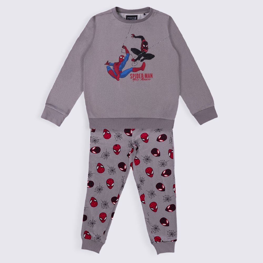 Pijama Infantil Menino 4 a 10 Anos Peletizado Marvel