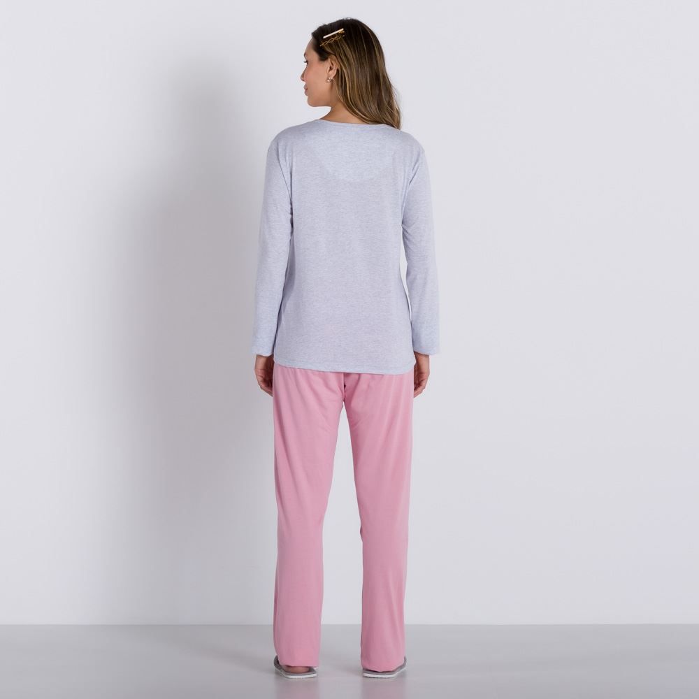 Pijama Longo Moments Holla