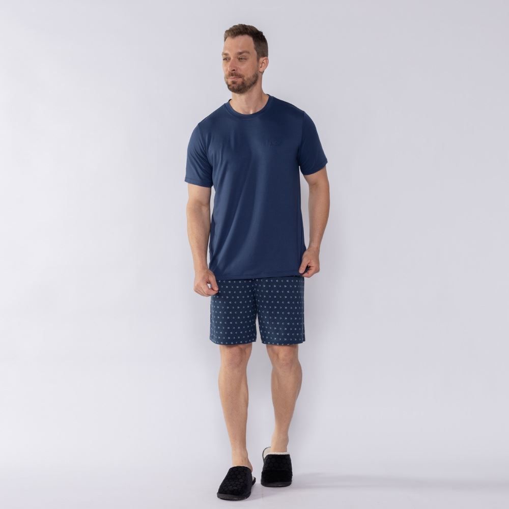 Pijama Masculino Curto Marc Alain