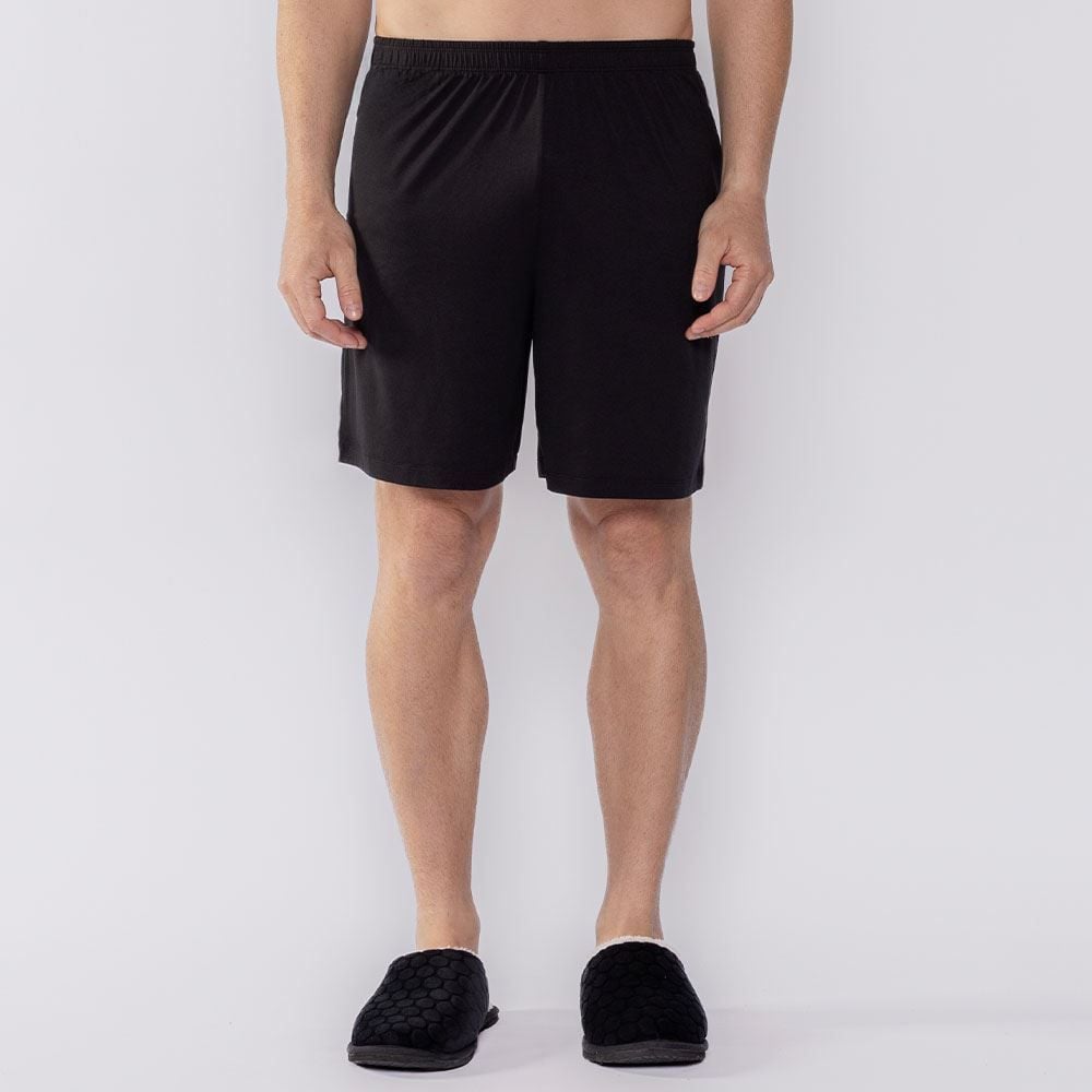 Pijama Masculino Curto Com Bolso Marc Alain