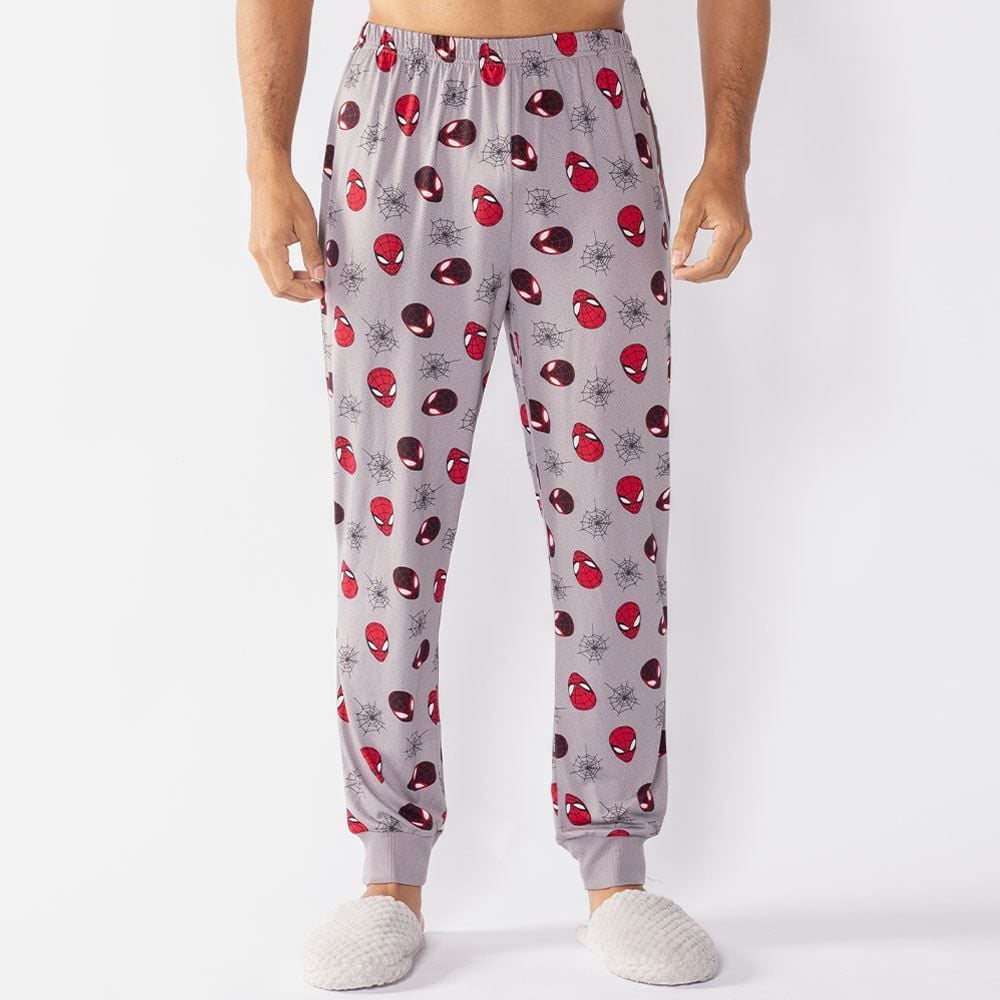 Pijama Masculino Longo Peletizado Marvel