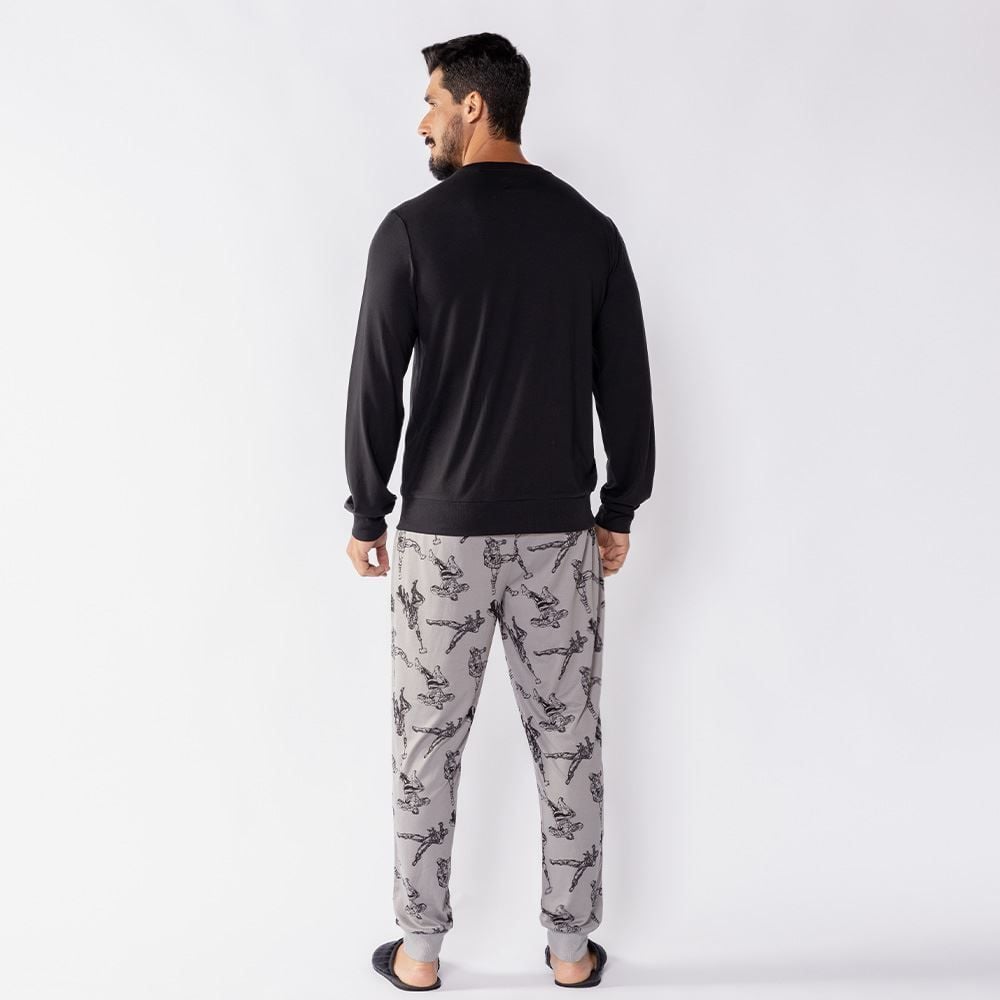 Pijama Masculino Longo Peletizado