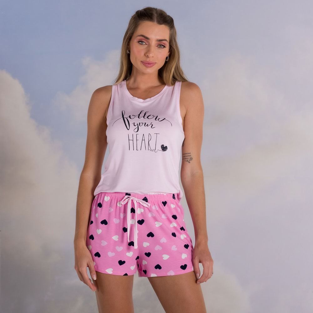 Pijama Regata Viscolycra Camila Moretti
