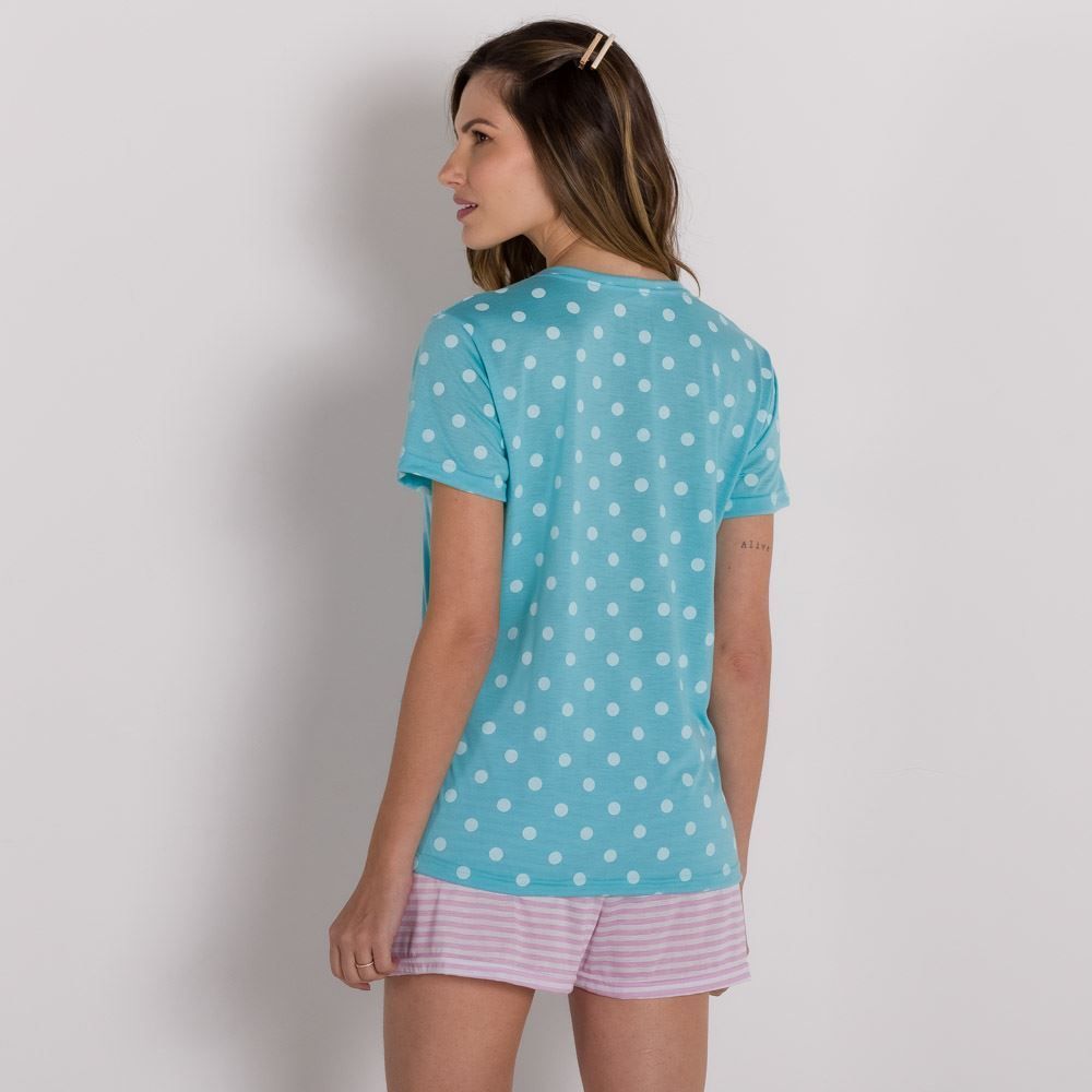 Pijama Sheep Com Shorts Holla