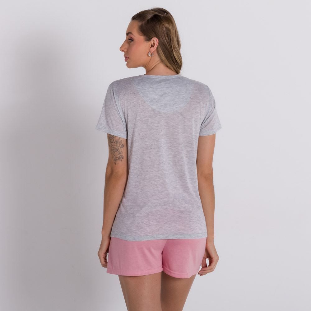 Pijama Shine Com Shorts Holla