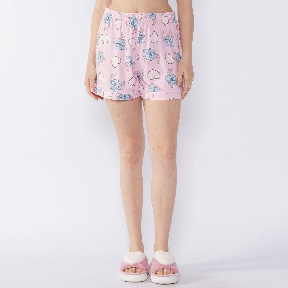 Pijama Stitch Feminino Curto Disney