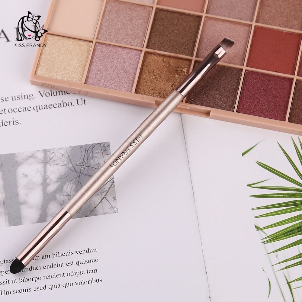 Pincel 2 Em 1 Olhos E Lábios Miss Frandy - Champagne