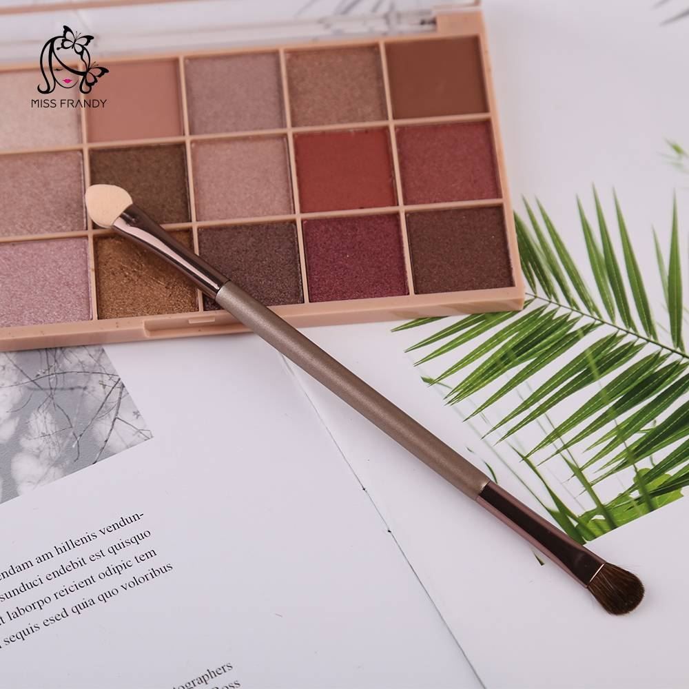 Pincel De Sombra 2 Em 1 Miss Frandy - Champagne
