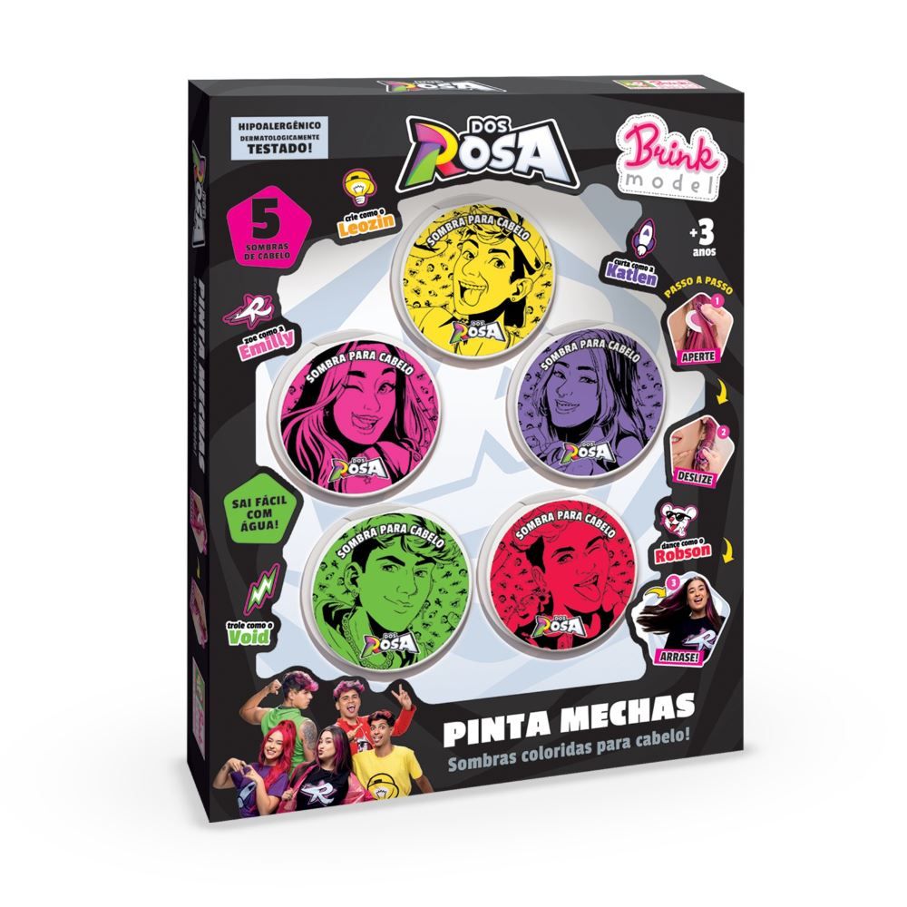 Pinta Mechas Dos Rosas