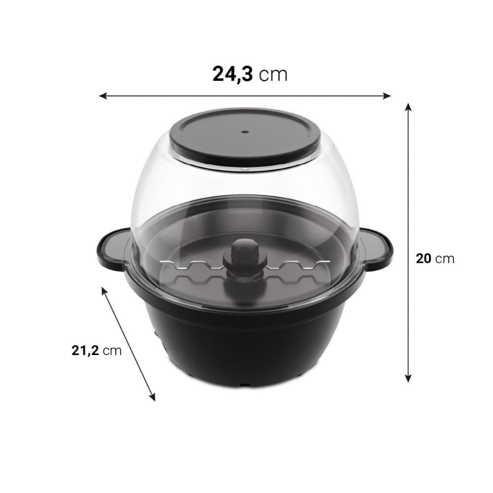 Pipoqueira Elétrica Philco 2 em 1 Antiaderente 65g PPIE03A