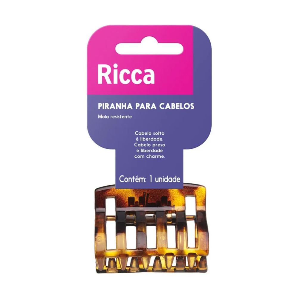 Piranha Retangular Média Ricca