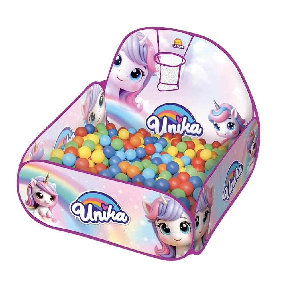Piscina com 50 Bolinhas Unika Lp Toys - Rosa