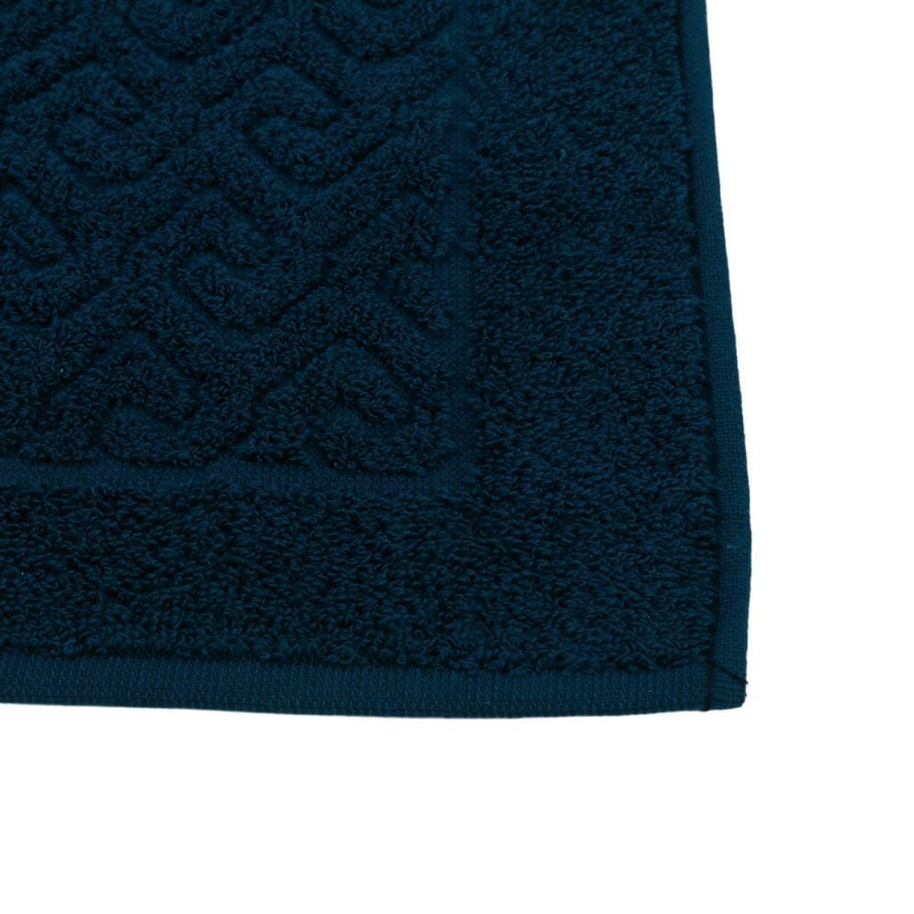 Tapete Piso Atoalhado para Banheiro 45X68 cm Spazio Havan - Petróleo