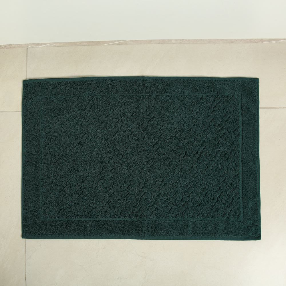 Toalha De Piso 50X70cm Spazio Havan 1 Pç - Verde Botânico Luxor