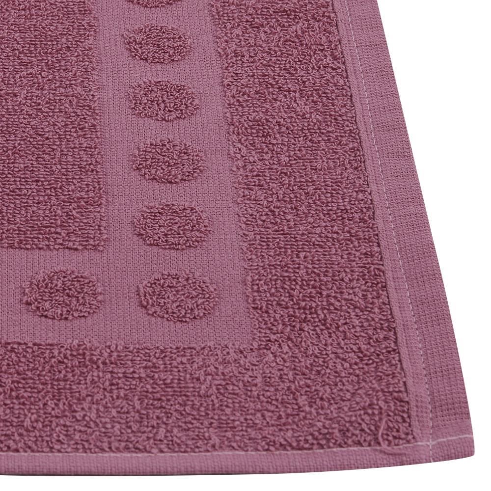 Piso Atoalhado Para Banheiro 100% Algodão Havan Casa - Rosa Madrid