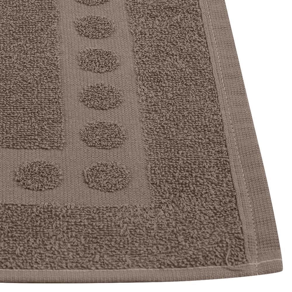 Piso Atoalhado Para Banheiro 100% Algodão Havan Casa - Taupe Verona