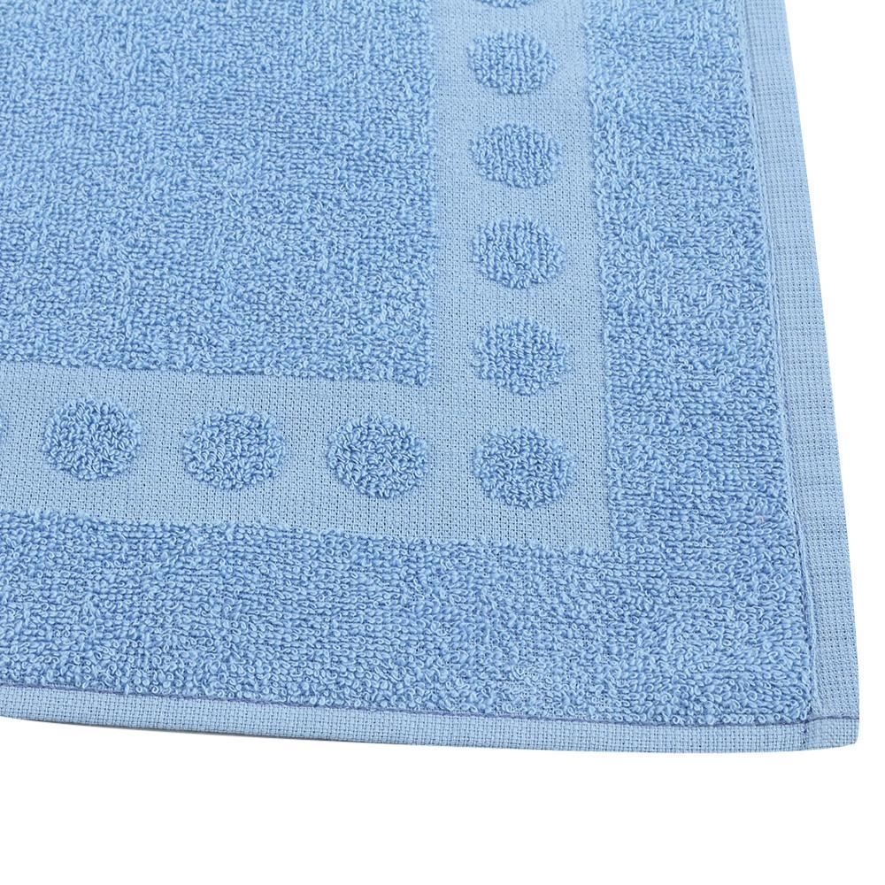 Piso Atoalhado Para Banheiro 100% Algodão Havan Casa - Azul Claro 