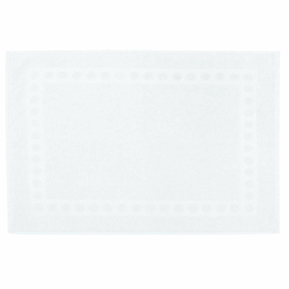 Piso Atoalhado Para Banheiro 100% Algodão Havan Casa - Branco Wave