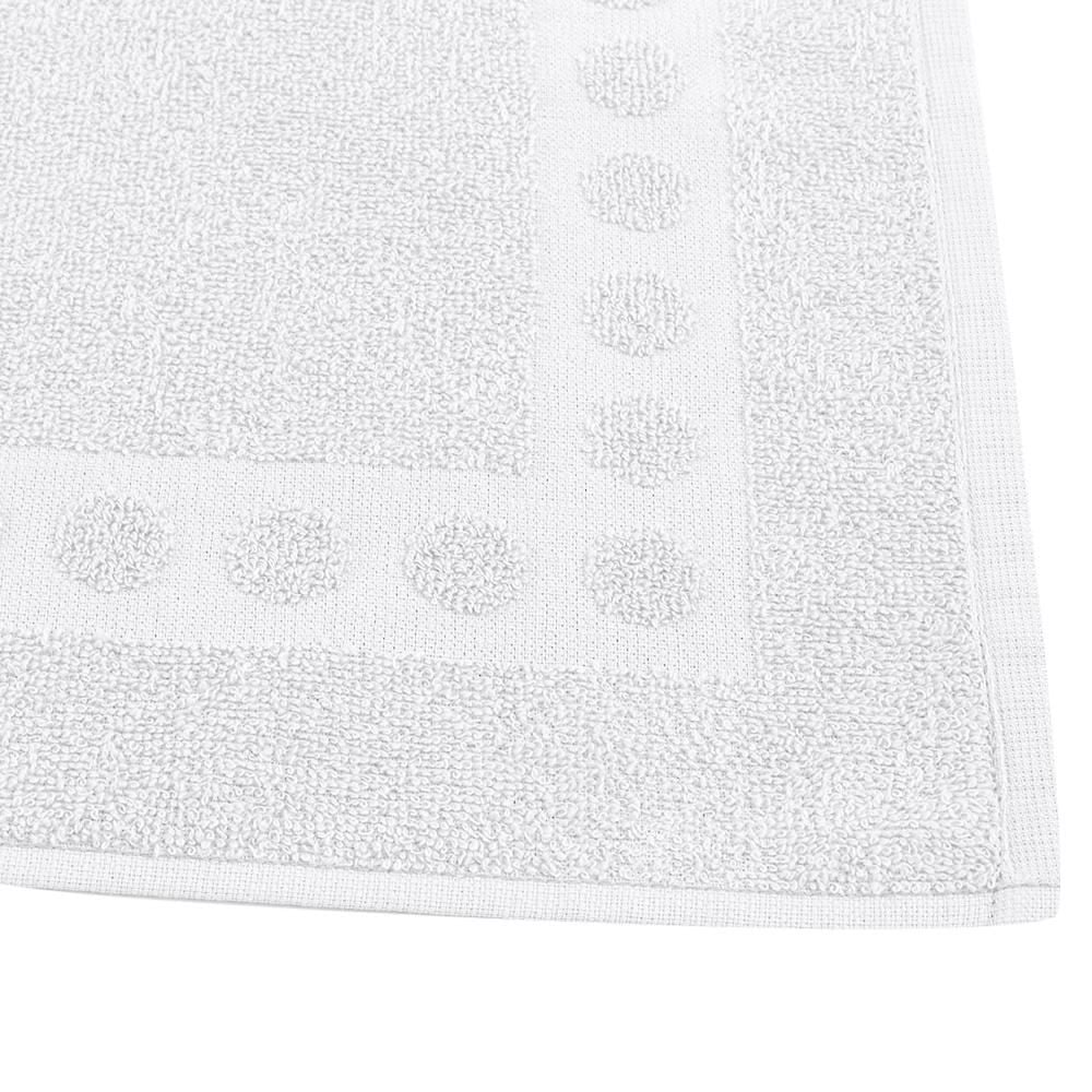 Piso Atoalhado Para Banheiro 100% Algodão Havan Casa - Branco Wave