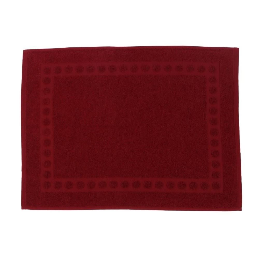Piso Atoalhado para Banheiro 100% Algodão Havan Casa - Bordô