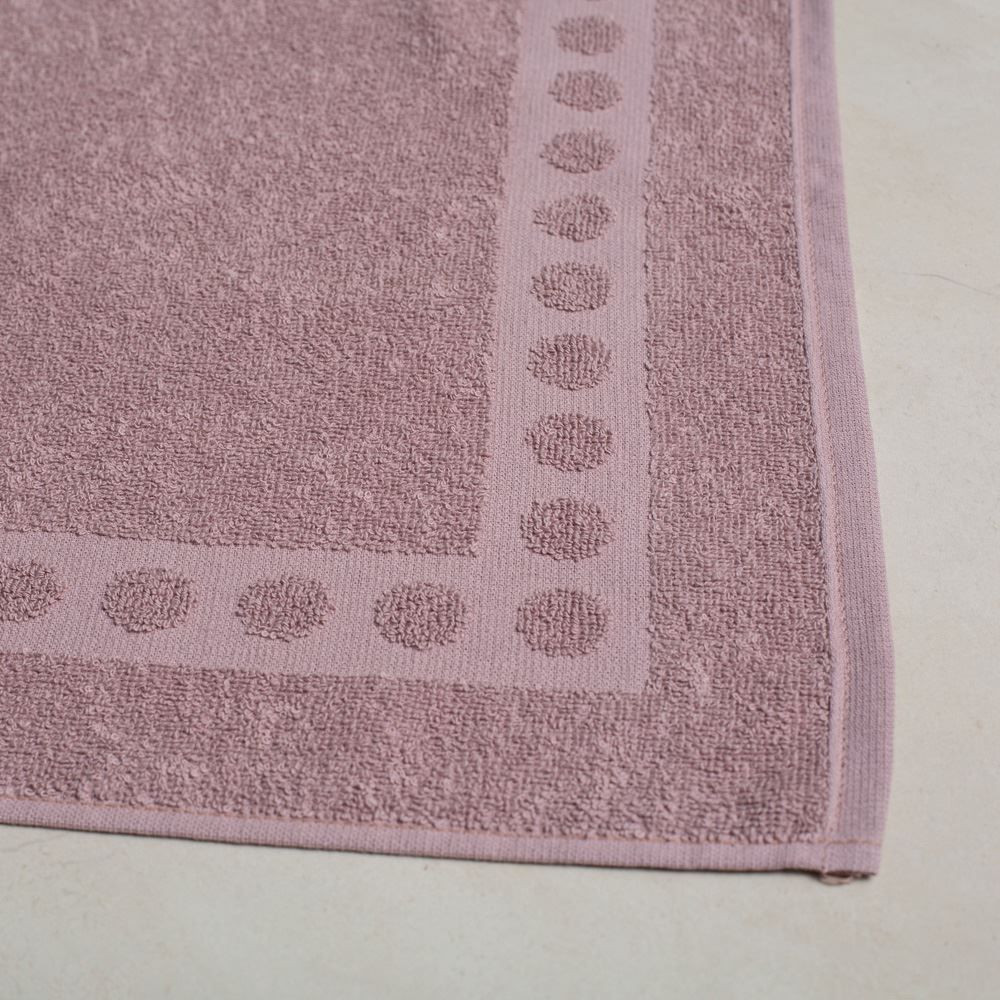 Piso Atoalhado 100% Algodão 65X50cm Havan - Violeta Verona