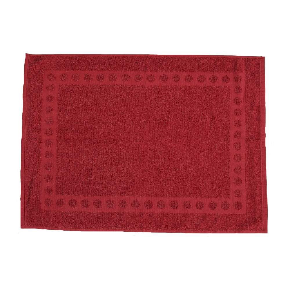 Piso Atoalhado Para Banheiro 100% Algodão Havan - Marsala