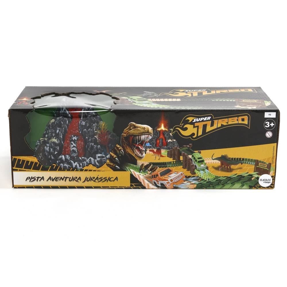 Pista Aventura Jurássica Dinossauros Havan Toys - HBR0704