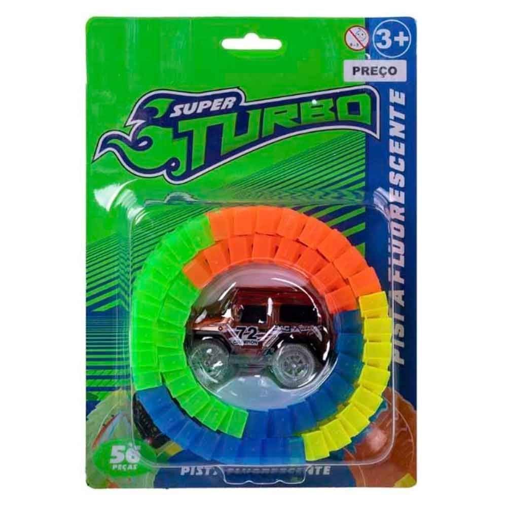 Pista Fluorescente Com Carrinho Havan Toys - HBR0088