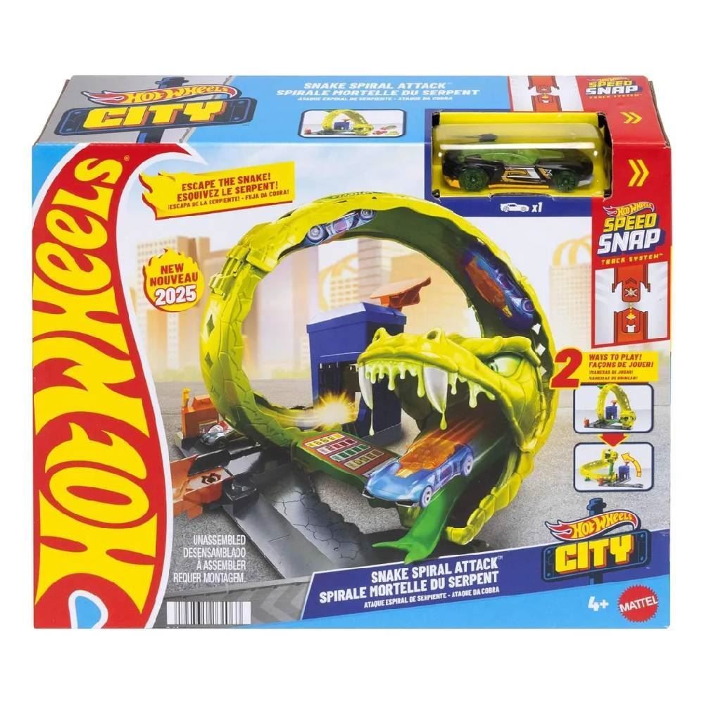 Pista Hot Wheels City Ataque De Cobra Mattel - JBM63
